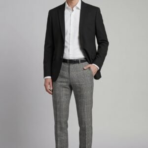 Plaid Trouser